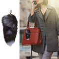 thumbnail image 1 of Keychains 3D Cute Tail Keychain Pendant Stylish Key Ring Holder Pompoms Fashionable Hairy Animal Accessory for, 1 of 5