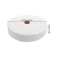 thumbnail image 2 of WEUVEB 2 Rolls Quilting Needle Punched Cotton For DIY Quilt Stuffing Breathable Material White For Home Use, 2 of 7