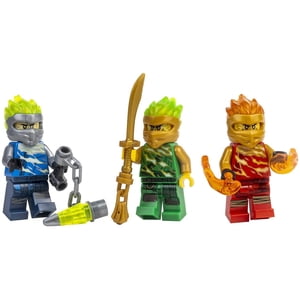 LEGO Ninjago 3 FS Lot de Ninja: Lloyd Kai Jay Spinjitzu Slam