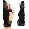 thumbnail image 4 of Aluminum Plate 2 Finger Brace Pinky Finger  Support Splint For Broken Finger, 4 of 8