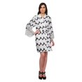 thumbnail image 4 of Moomaya Printed Cotton Robes For Women Plus Size Kimono Robe Short Nightwear, 4 of 6
