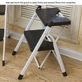 thumbnail image 3 of 2 Step Ladder, Safe Folding Step Stool  For Kitchen, 3 of 8