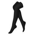 thumbnail image 1 of TIEVOSA Thigh High Compression Socks for Women & Men Circulation Over The Knee High Stocking（Black）, 1 of 5