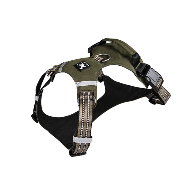 TIMIFIS Dog Harness Lightweight And Comfortable Pet Chest Reflective Dog Leash Vest Harness Medium Size Dog - Fall