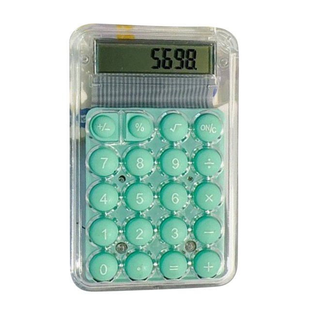 Suncoda Calculatrice Solaire, Mini Calculatrice de Bonbons Haute Beauté pour Filles Étudiants Examens Financiers Bureau Mignon Petite Calculatrice