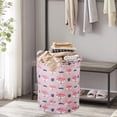 thumbnail image 4 of EGNMCR Large Dirty Basket With Handle Inner Foldable Storage Basket Doll Organizer storage basket, 4 of 6