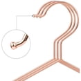 thumbnail image 5 of Songmics Set of 20 Children Sized Metal Clothes Hangers, Rose Gold, 5 of 5