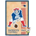 thumbnail image 1 of Patriots de la Nouvelle-Angleterre de la NFL - Logo rétro 14, 1 of 5