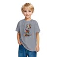 thumbnail image 3 of RXIRUCGD 2025 Vêtements d'Été pour Enfants T-shirt Imprimé Mode Mignon Col Rond Manches Courtes, 3 of 5