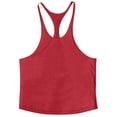 thumbnail image 4 of Lmnyox Men's Workout Tank Tops Cotton Sleeveless Stretchy Training Muscle Tee Quick Dry Athletic Shirts, 4 of 7