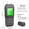thumbnail image 4 of Testeur d'Humidité de Bois de Précision Numérique à 2 Broches Électrique avec Détecteur de Test d'Humidité Portable à Affichage LCD, 4 of 10