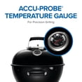 thumbnail image 4 of Napoleon NK22 Charcoal Kettle BBQ Grill, Black, 4 of 7