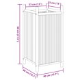 thumbnail image 4 of vidaXL Planter 40x40x80 cm Bamboo, 4 of 5