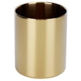 thumbnail image 2 of Pencil Cup Holder, Pen Container Pencil Cup, Makeup Brush Container Flower Vases For Home Desk Silver,Gold, 2 of 8