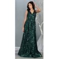 thumbnail image 1 of Sequined Formal Prom Gown And Plus Size, 1 of 4