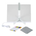 thumbnail image 1 of XFGOU Toys and Hobbies LED Note Board With Colors Glowing Acrylic Message Board Led Drawing Marker Board Light Up D Ry Erasse Board With ADJUSTABLE PLACEMENT ANGLE Stand 1ml Painting supplies, 1 of 8