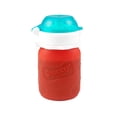 thumbnail image 4 of Squeasy Gear Snacker Bébé Nourrisson Tout-Petit Antifuite Silicone Réutilisable Poche à Aliments, 4 of 5