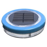 RXIRUCGD Solar Ground Lights, Solar Powered Disk Lights Outdoor Waterproof Garden Landscape Lighting for Yard Deck Lawn Patio Pathway Walkway