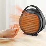 Desktop Small Space Heater 1000W Fast Heating Mini Heater Safe Overheat Protection Energy Efficient Portable Heater for Home Office Bedroom Study Small Space Winter Cold Weather Heating Decor