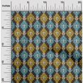 thumbnail image 1 of oneOone Georgette Viscose Fabric Swirl Ikat Print Fabric By Yard 42 Inch Wide, 1 of 4