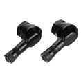 thumbnail image 4 of 2 Pcs Noir Moto CNC Angle 90 Degrés Roue Pneu NYC Étanche Valve TWPO, 4 of 9