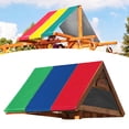thumbnail image 1 of Lightweight Durable Canopy Tent, Multifunctional Outdoor Canopy, Hiking For Patio Green + Blue + Red, 1 of 8