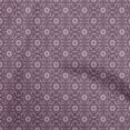 thumbnail image 1 of oneOone Polyester Spandex Violet Fabric Damask Fabric For Sewing Printed Craft Fabric By The Yard 56 Inch Wide, 1 of 5