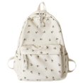 thumbnail image 1 of AMERTEER Fashion Floral Printed Backpack Student Travel Large Capacity Schoolbag (B), 1 of 6