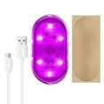 thumbnail image 1 of Yeacher Car Wireless LED Light Interior Ambient Lamp Touching Control Night Lights Auto Roof Ceiling, 1 of 8