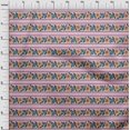 thumbnail image 3 of oneOone Viscose Chiffon Fabric Leaves & Floral Block Decor Fabric Printed BTY 42 Inch Wide, 3 of 4