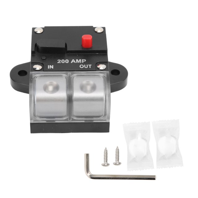 Car Circuit Breaker, Car Circuit Breaker Trolling ABS Exquisite Workmanship Circuit Protection Unique Reset Button For Circuit Protection