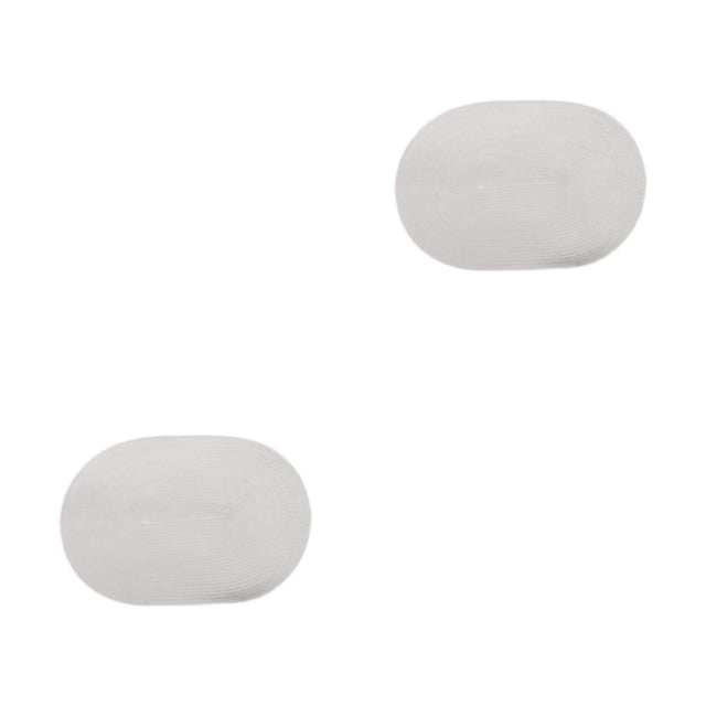 kurtrusly Table Kitchen Place Mat Apposite For Dining Table Wide Application Place Mat For Dining Table Easy To Clean white 2Set