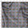 thumbnail image 4 of Soimoi Grey Rayon Fabric Colorful Butterfly Fabric Prints By Yard 42 Inch Wide, 4 of 5