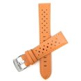 thumbnail image 1 of Bracelet de Montre en Cuir de Course Ventilé Perforé 22 mm GT Rally, Boucle en Acier Inoxydable, 1 of 8