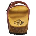 thumbnail image 4 of Plakton Malaga Mid Womens Walking Sandals in Burgundy, 4 of 5