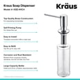 thumbnail image 4 of Kraus KSD-41MB Soap Dispenser, Matte Black, 4 of 4