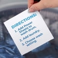 thumbnail image 3 of Arm & Hammer Power Sheets Laundry Detergent, Fragrance Free 50ct, 50 loads, 3 of 4