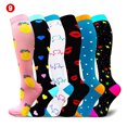 thumbnail image 3 of CAROOTU Compression Socks for Women & Men Circulation-Compression Socks 20-30 mmHg for Running Sport Nurse, 3 of 7
