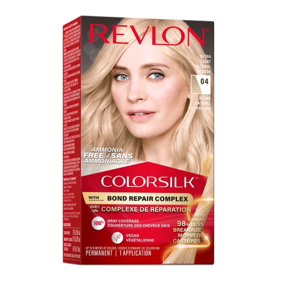 REVLON ColorSilk™ avec complexe de réparation des liaisons,coloration permanente