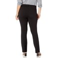 thumbnail image 2 of NYDJ Pantalon Droit Ponte Marilyn pour Femme Grande Taille, Noir, 20W, 2 of 2