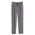 thumbnail image 1 of Dagugfen Mens Pajama Pants Drawstring Ruched Elastic Waist Loose Lightweight Comfy Loungewear Trousers, 1 of 4
