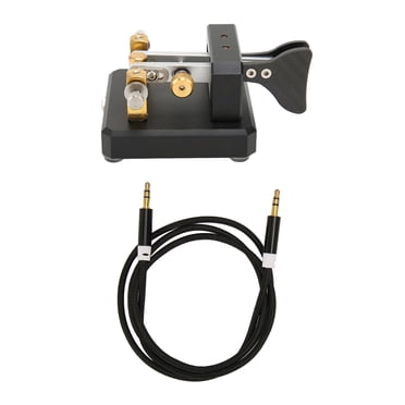 Morse Code Key,Morse Code Key Double Shortwave Morse Code Key CW Morse Code Key Seamless Integration