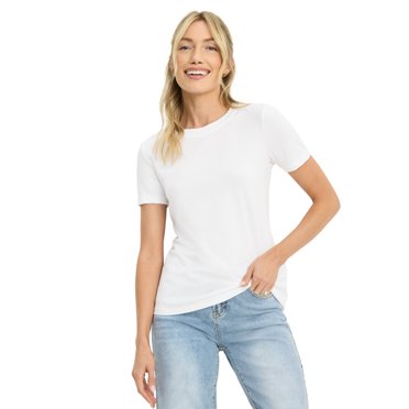Jockey Women's Organic Cotton Stretch Short Sleeve Tee