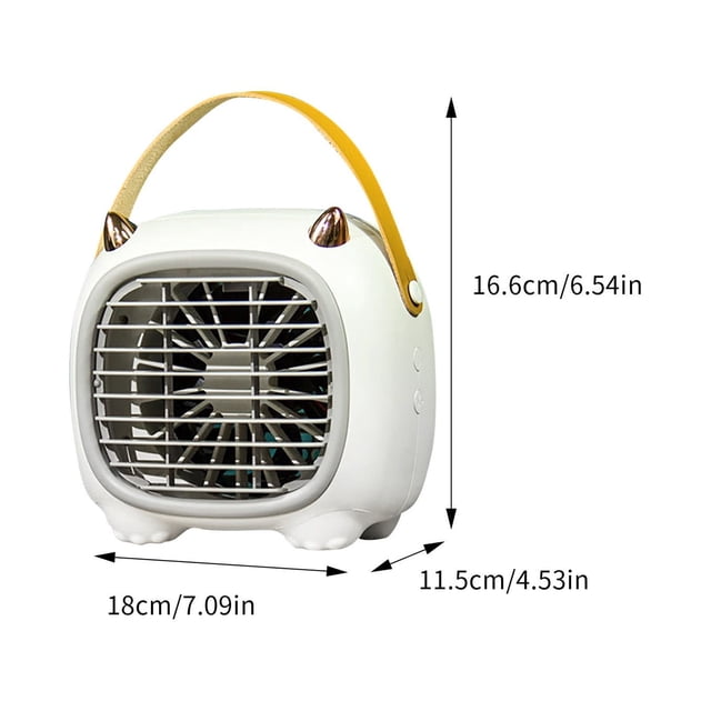 Leutsin Air Conditioner Mini Refrigeration Spray Fan Home Portable Cooling Air Cooler