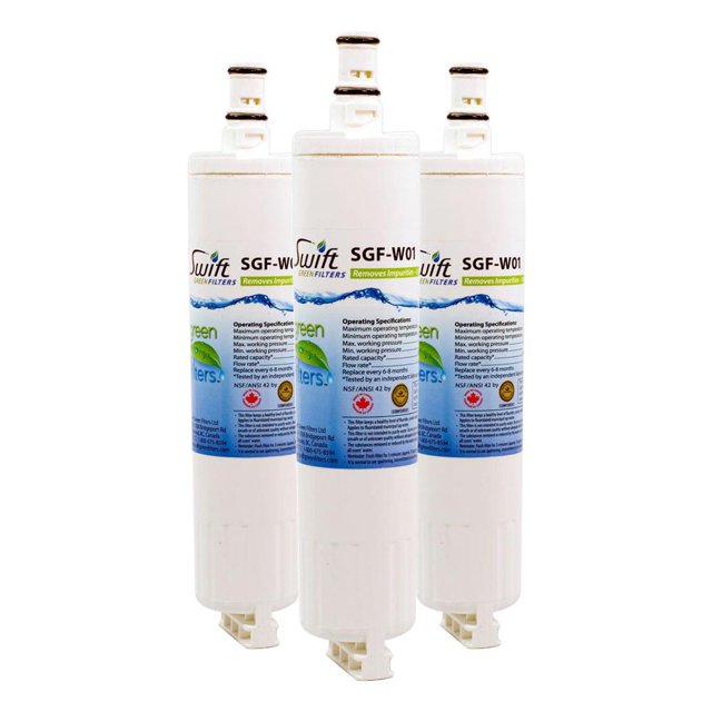 Swift Green Filters Replacement for Whirlpool 4396508 Refrigerators Water Filters(Pack of 3)