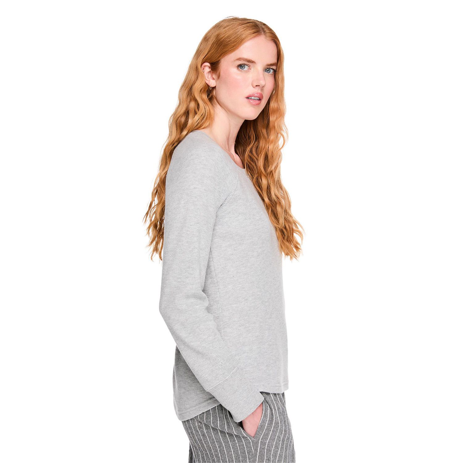 George Women's Long-Sleeve Raglan Sleep T-Shirt