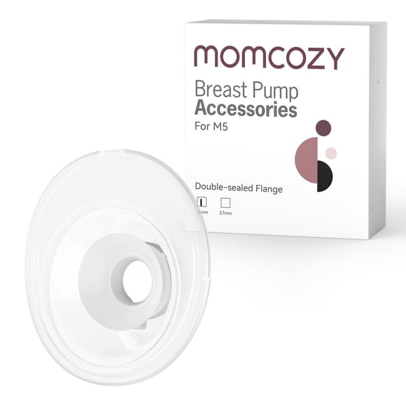 Momcozy 24mm Flange Compatible with M5 Breast Pump, Original M5 Breast Pump Replacement Accessories