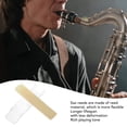 thumbnail image 3 of Tenor Saxophone Reeds, 10Pcs Rich Sound Non Deform Tenor Saxophone Reeds Set Bb Key Sax Replacement Parts with Plastic Box, 3 of 7
