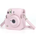 thumbnail image 4 of For Instax Mini 12 Camera Case Pu Leather Soft Protective Case Trave Bag For Fuji-Film Camera Bag With Shoulder Strap purple Mingyqi, 4 of 8