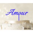 thumbnail image 1 of Personalized Name Cake Topper Custom Cake Topper Color Option Available 5-7 Inches Wide, 1 of 1